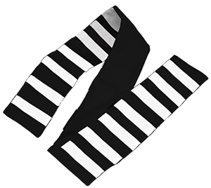 Optokinetic Flag, Black and White 1.5" Stripes 27" Length 3" Width