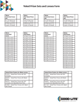 48MM CORRECTED CURVE YOKED PRISM SETS