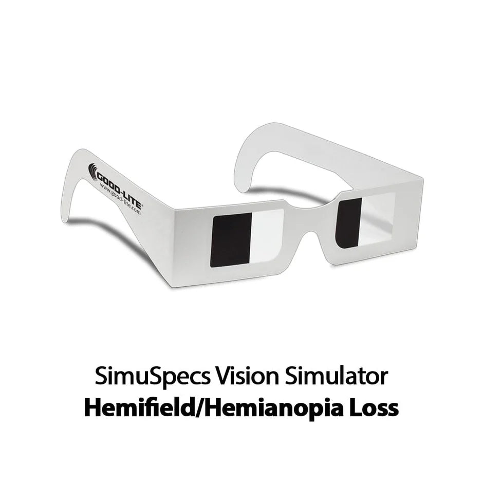 SimuSpecs Vision Simulator Glasses -HEMIFIELD SIMULATOR