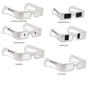VisualEyes Vision Simulator Glasses