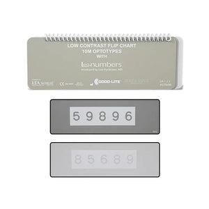 LEA NUMBERS® Low Contrast Test 10M -