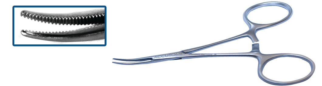Hartman Hemostatic Mosquito fcps, curved