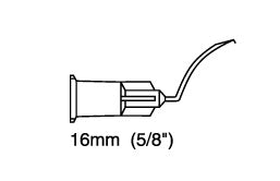 IRRIGATING CYSTOTOME, FORMED 23 G X 16 MM