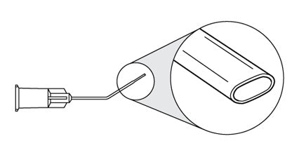 7016 Cortical Cleaving Hydrodissector 27g x 22mm (7/8