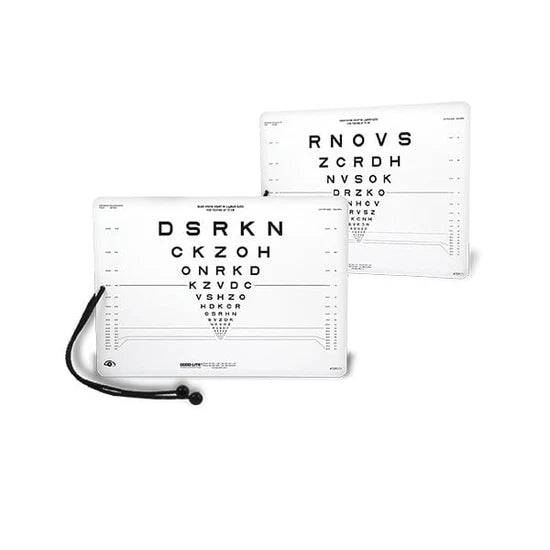 Sloan Letter Near Vision Card for 70cm