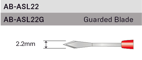 Disposable Slit Knife 2.2 MM  6/BOX