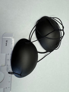 Eyeshield Medical, Black, Large Size, pack 3