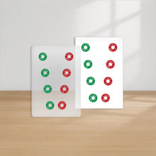 HENDRICKSON LIFESAVER CARD   OPAQUE OR CLEAR, SINGLES