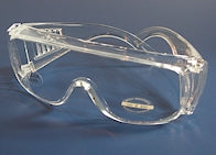 UV102-12 Glasses PostOp Safety Polycarb Clear 400UV 12/Bx