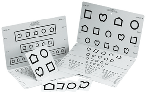 LEA SYMBOLS® Folding Pediatric Eye Chart