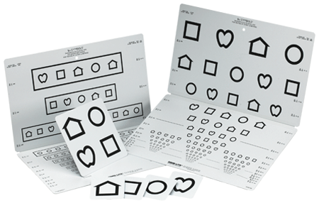 LEA SYMBOLS® Folding Pediatric Eye Chart