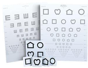 Lea Symbols/E Low Contrast Chart Set