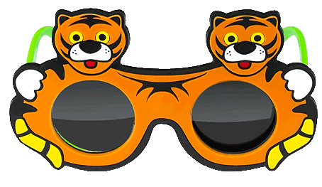 Polarized Tiger Glasses Fun Frames
