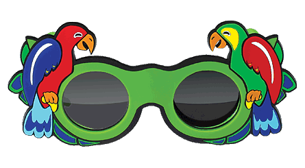Fun Frame, Parrot Polarized Stereo Glasses