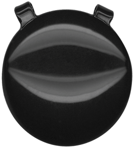 46mm Black Round Clip Occluder