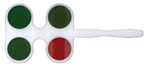 Polarized and Anaglyph Flipper  red/green