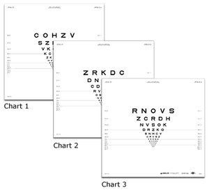 ETDRS Chart "1" 2000 (2m)