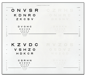 CSV1000CA Contrast Chart