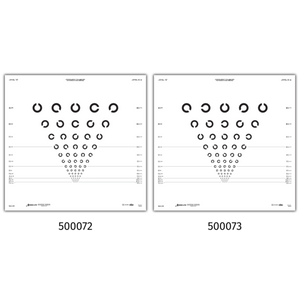 E AND C CHARTS ETDRS CLINICAL TRIAL CHART FOR ESV3000 AND ESC2000