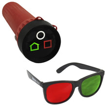 lED Worth 4-Dot Flashlight with Glasses
