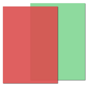 RED AND GREEN VINYL SHEETS