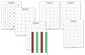 Facility Test Set(6 Cards,Vergence Prism, Flipper, Red/Green Sheet and Glasses)