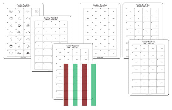 Facility Test Set(6 Cards,Vergence Prism, Flipper, Red/Green Sheet and Glasses)