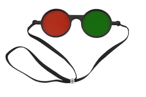 Reversible Red/Green Anaglyph Goggles