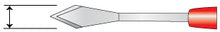 AccuSharps 2.75mm Angled Slit Knife   45 Degrees	Bevel Up  6/Box