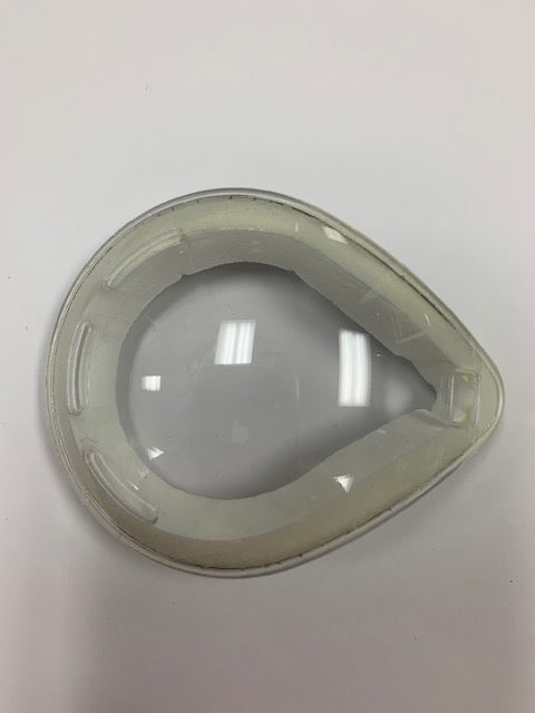 CLEAR POLYCARBONATE EYE SHIELD WITH FOAM EDGE - YOUTH SIZE