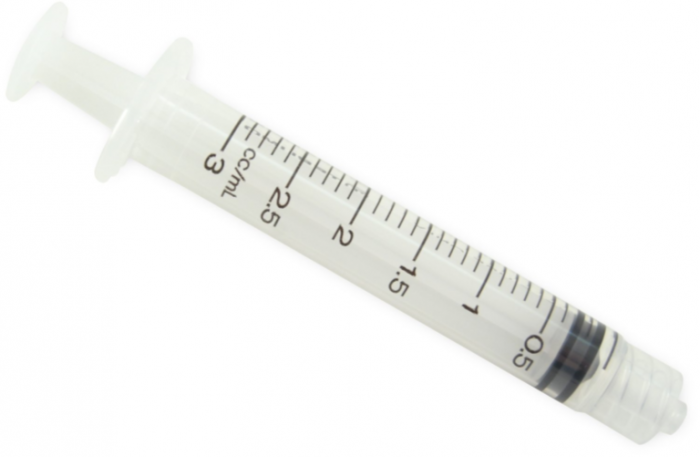 Terumo Syringe Only 3 cc/ml 100/Box Luer Lock-3cc